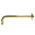 thumbnail image 1 of Kingston Brass K112A2 12 Inch Rain Drop Shower Arm - Polished Brass Finish, 1 of 3