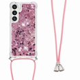 thumbnail image 1 of Funda FOXDOCK para Samsung Galaxy S26 con Cuerda Ajustable, Brillo Líquido, Protección Antigolpes y Lente – Ideal para Regalo, 1 of 6