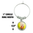 thumbnail image 4 of Looney Tunes Yosemite Sam Wine Glass Charm Drink Marker, 4 of 5