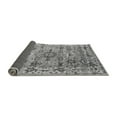 thumbnail image 2 of Ahgly Company Indoor Round Oriental Gray Industrial Area Rugs, 4' Round, 2 of 4