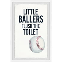 Marmont Hill Little Ballers IV Framed Wall Art