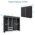VIPEK V40C Heavy Duty Covered Garment Rack, Freestanding Closet with