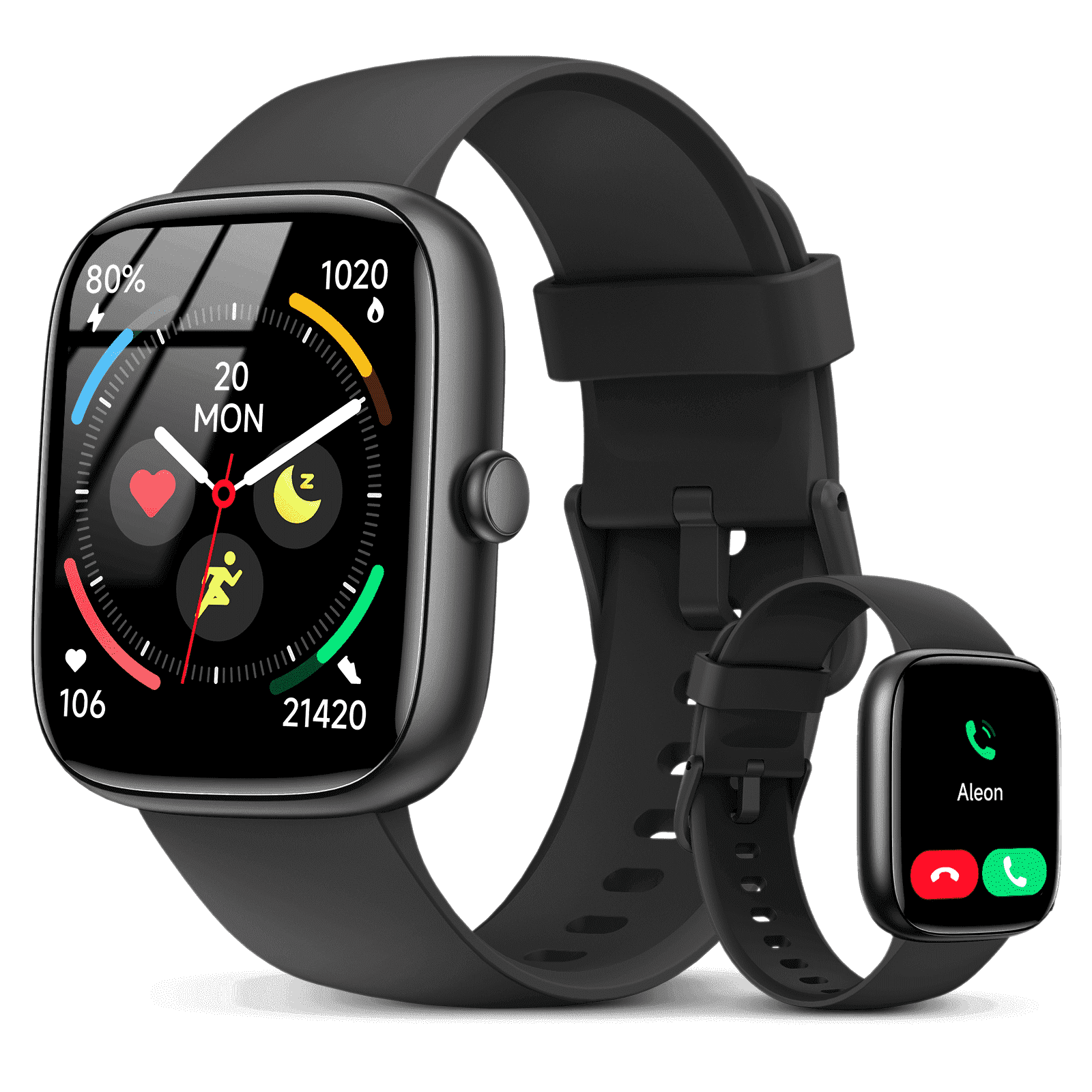 Fossil Women's Julianna HR Smartwatch Band, Titan Black-Tone