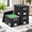 Black-13.2*10.1*10.1in(3Pack), variant on File Box With Lid Grey 13.2 * 10.1 10.1in (4pack)