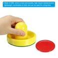 thumbnail image 4 of 4Pcs Air Hockey Pusher 96mm with Pad and 8Pcs Air Hockey Pucks, Handles Paddle Replacement Accessory, 4 of 6