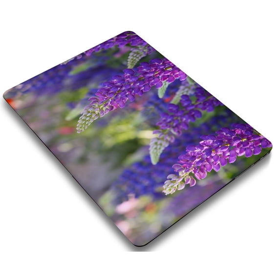 KSK KAISHEK Hard Shell for MacBook Pro 14 inchs with Touch ID Type C + Black Keyboard Cover Model: A2442 & A2779 (Purple series 0031)