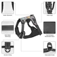 thumbnail image 6 of Picia Cute Geese No-Pull Dog Harness Reflective Front Clip Vest with Handle,Step-in Air Dog Harness,Adjustable 2 Metal Rings 4 Buckles,Easy to Put on & Take Off Medium, 6 of 9