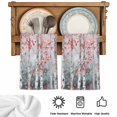 thumbnail image 5 of Pink Teal Forest Kitchen Towels Set of 1, Modern Oil Painting Art Absorbent Dish Towels for Kitchen, Microfiber Hand Towel, Quick Drying Tea Towel for Cleaning Decorative Dishcloths, 5 of 7