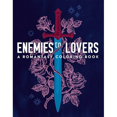 Enemies to Lovers: a Romantasy Coloring Book, 120 pages (Paperback)