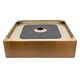 thumbnail image 4 of Ovalin Lavabo Rubinett Cuadrado Acero Inoxidable 304 Color Cobre, 4 of 6