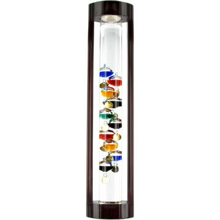 - Deluxe Cherry Wood 17in Galileo Thermometer