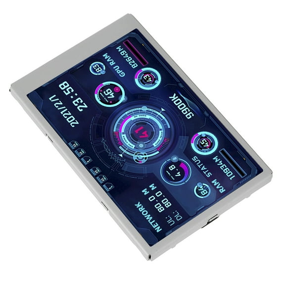 Computer Screen, USB Type C Clear Display Mini Monitor IPS Full View for Machine