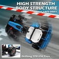 thumbnail image 4 of JoyWheels 24V Go Cart  for Kids,Licensed BMW Drift Cart with 400W Powerful Motor, Electric Ride on Go Kart for Kids Age 6+,8 mph,Blue, 4 of 9
