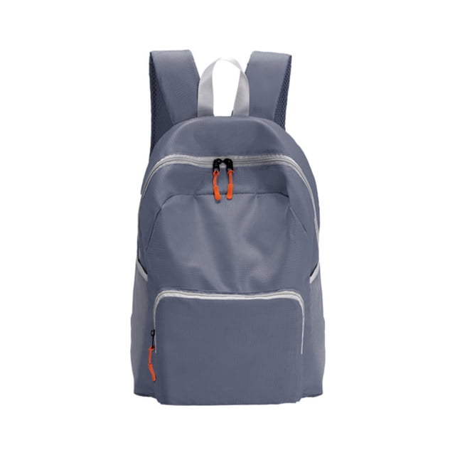 Clearance! Delayuji Home Decor Folding Portable Large Capacity Outdoor Backpack Wear and Super Practical One Size Gray