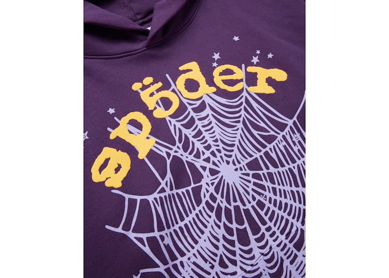 Sp5der Men's Star OG Web V2 Hoodie Purple, from StockX - Walmart.com
