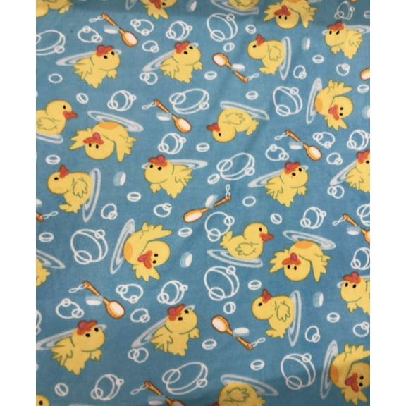 Assorted Anti Pill Fleece Fabric by The Yard (Ducks)