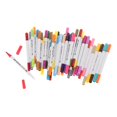 thumbnail image 2 of Rotulador de doble punta, rotuladores de colores, rotuladores para colorear de secado rápido, juego de rotuladores de acuarela, rotuladores de pintura 48 colores blanco BLESIY marcadores de pintura bolígrafos, 2 of 8