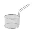 thumbnail image 2 of Cesta para freír patatas fritas, cesta colgante portátil para freír, cesta para servir , cesta de drenaje para cafetería comercial y restaurante, 2 of 9