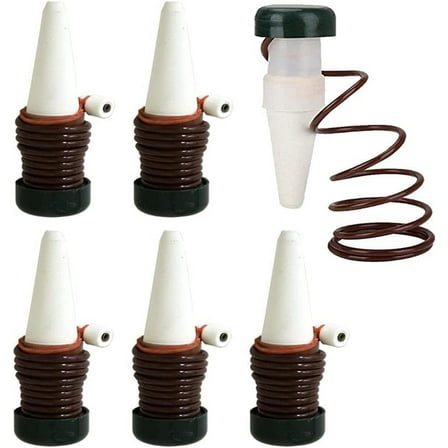 Self Watering Stakes for Potted Plants, Automatic Plant Waterer & Travelers' Essential (Vacation Plant Watering System, 3x11cm)