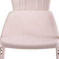 thumbnail image 5 of Crosley Furniture Tulip 3 Piece Metal Outdoor Bistro Set in Pastel Pink, 5 of 16
