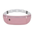thumbnail image 3 of Riñonera DYNWAVEMX bolso informal cinturón ajustable para correr ejercicio viajar acampar Rosa, 3 of 8