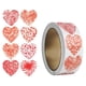 thumbnail image 4 of Rollo de 500 pegatinas de corazón de 2,5 cm, etiquetas autoadhesivas para bodas. Estilo A, 4 of 9
