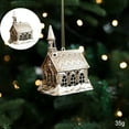 thumbnail image 1 of Colgante de Oro Ganfancp Navidad Accesorios Copos de Nieve Adornos de Ciervo, 1 of 4