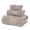 Khaki, variant on 3 Packs Cotton Luxury Towels, Ultrasoft Large Size Bath Bundle, Premium Soft & Absorbent, 55x27 in Quick Dry Spa Towel for Bathroom,Hotel Collection