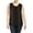 Black - charcoal, variant on Anne Klein Womens Dot Tank Top, Black, XX-Small