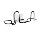thumbnail image 4 of HOOWIFFY Wall Mounted Coffee Iron Shoe Storage Rack for Shower Room Slipper Organizer, 4 of 4