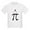 White, variant on CafePress - Pi A La Mode Kids Light T Shirt - Light T-Shirt Kids XS-XL