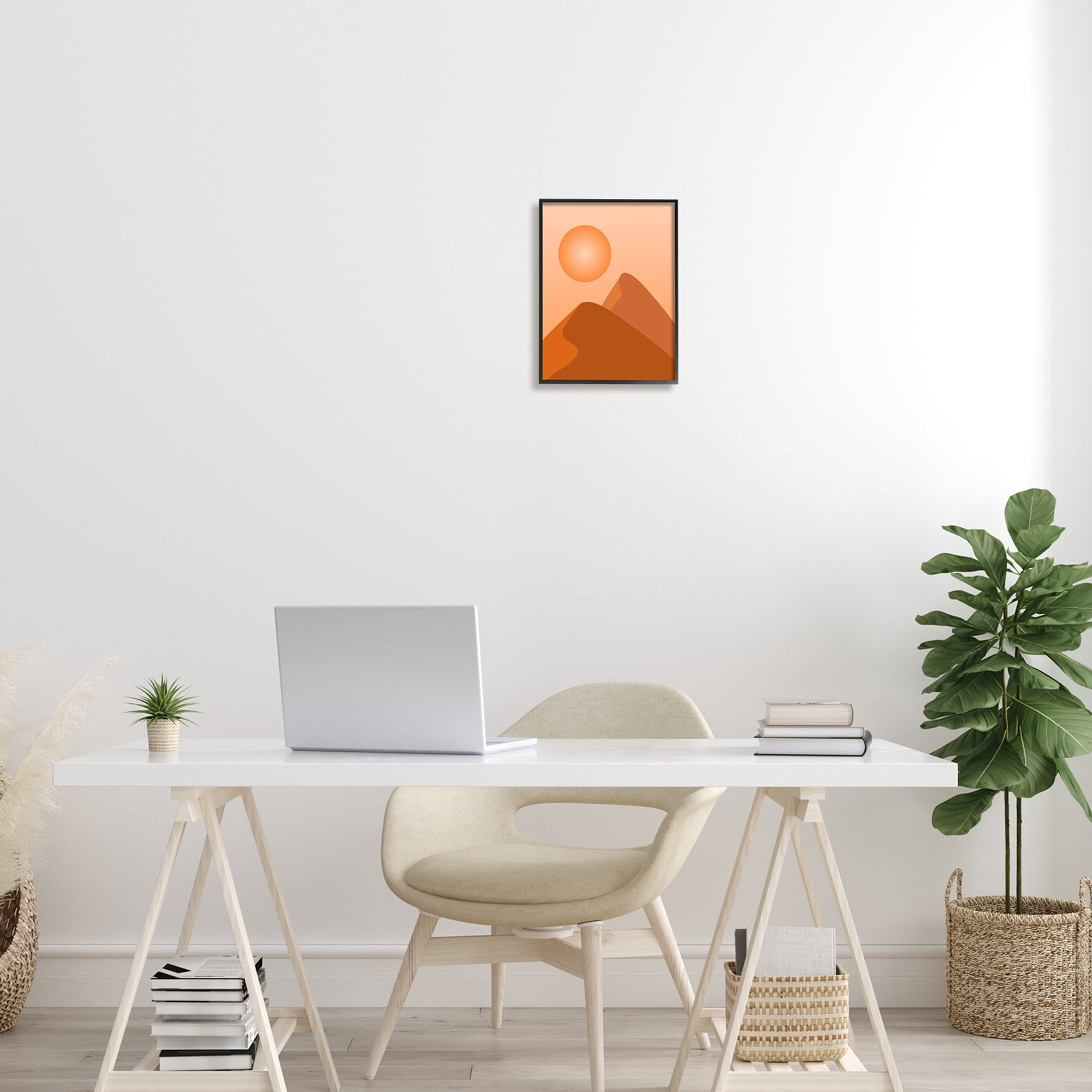 Stupell Industries Sun Burnt Sand Dunes Tall Ridges Children's Art ,11 x 14, Design by Martina Pavlova