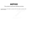 thumbnail image 2 of TMC Front Rear Suspension Struts and Shock Absorbers Kit for Car Toyota Yaris Prius C - Left Right Side (Driver Passenger) K78-101001, 2 of 2