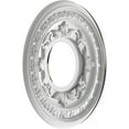 thumbnail image 4 of Ekena Millwork 10"OD x 3 1/2"ID x 3/4"P Baltimore Thermoformed PVC Ceiling Medallion (Fits Canopies up to 4 1/4"), Metallic Charcoal, 4 of 10