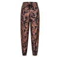 thumbnail image 5 of Women Camouflage Casual Pants with Elastic Waist Drawstring, High Waist Color Matching Clothing, 5 of 9