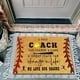 thumbnail image 2 of Felpudo de bienvenida con diseño divertido de béisbol para puerta de entrada, de estilo rústico, absorbente y resistente al desgaste, 40 x 60 cm, 2 of 4