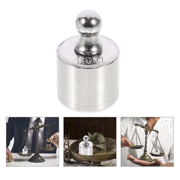 FOMIYES 5pcs Small Calibration Weight Steel for School and Home Use