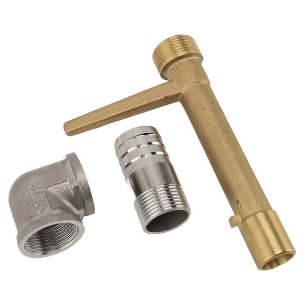 Llave de válvula de acoplamiento de manguera herramienta de llave de acoplador rápido de fácil instalación G3/4 para jardín ANGGREK Otros