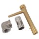 thumbnail image 1 of Llave de válvula de acoplamiento de manguera herramienta de llave de acoplador rápido de fácil instalación G3/4 para jardín ANGGREK Otros, 1 of 8