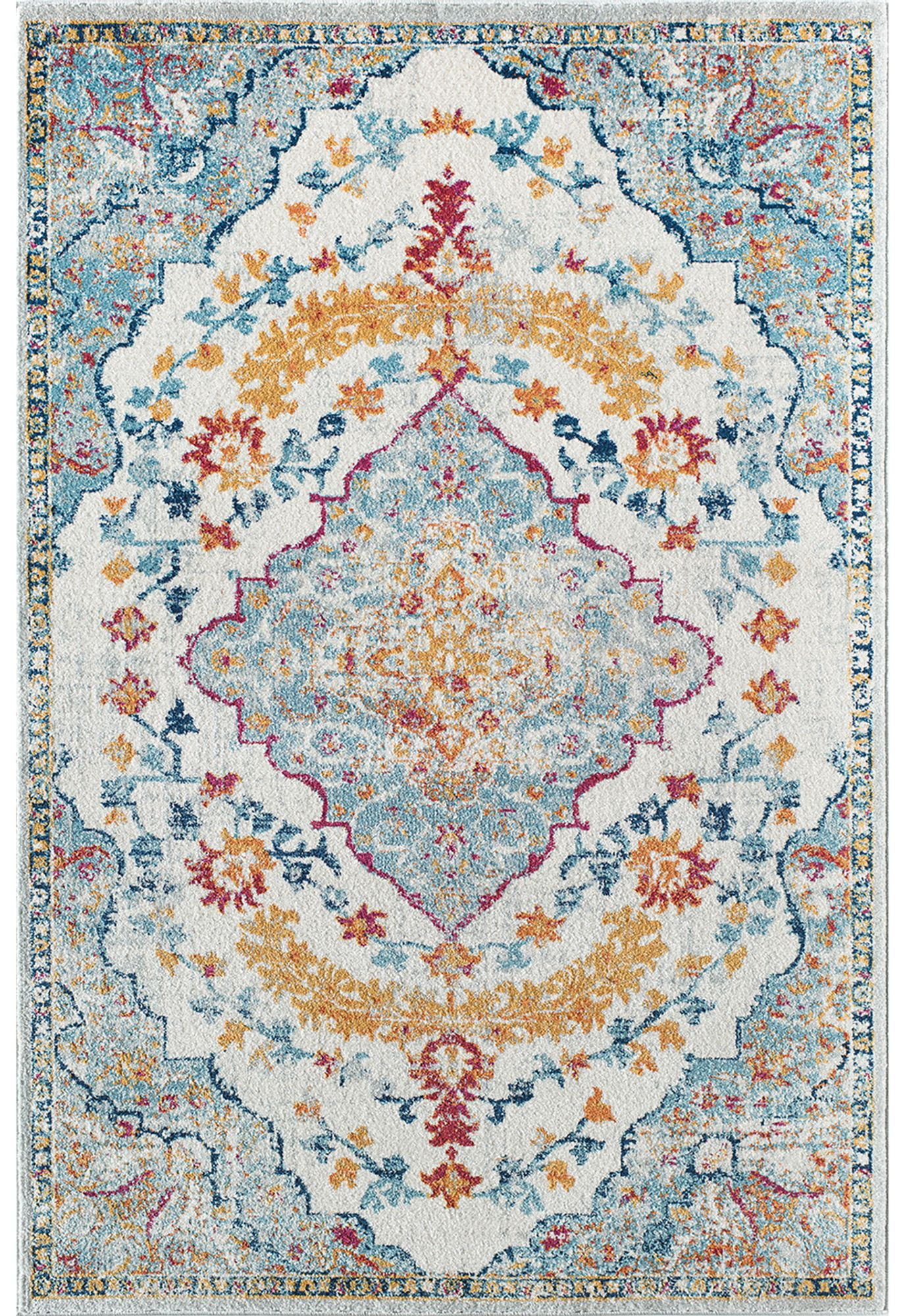 Harper HY50J Garden Party Transitional Vintage Area Rug, 2'6"x8'