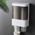 thumbnail image 1 of Dispensador de vasos de papel Portavasos. Dispensador de vasos. Organizador a prueba de polvo para papel, 1 of 5