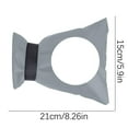 thumbnail image 1 of VerPetridure Faucet Waterproof Antifreeze Protective Cover Antifreeze Cover Drawstring Drawstring Pocket 3Pc Grey Outdoor Faucet Cover Faucet Freezing Protection for Faucet Outdoor Faucet Socks for W, 1 of 2