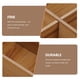thumbnail image 3 of Tenedor de almacenamiento de múltiples rejillas de madera Caja de retención de efectivo Supermercado Cambiar contenedor, 3 of 5