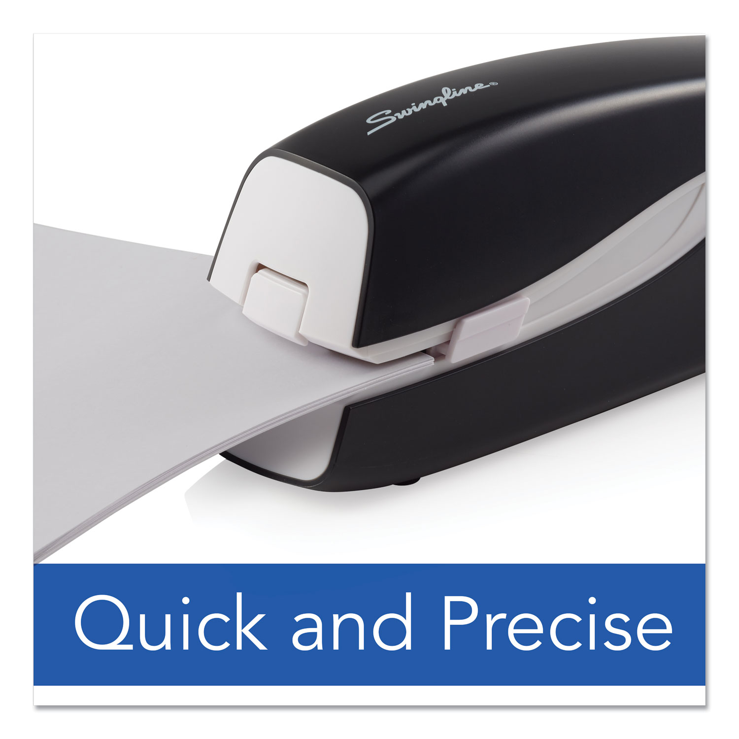 Swingline® Portable Electric Stapler, 20-Sheet Capacity, Black