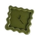 thumbnail image 2 of Reloj de pared cuadrado adorno regalos ligero silencioso decorativo colgante reloj para Verde, 2 of 9