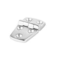 thumbnail image 4 of Bote de acero inoxidable bisagra corto de bisagra portátil espejo desmontable escotilla pulido bisagras de bisagras de pesca hardware con 5 tornillos Yuarrent TO001137-00, 4 of 7