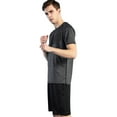 thumbnail image 1 of Clothes Athletic Shorts Shirt Set for Basketball Football Exercise Training Running Gym, 1 of 6