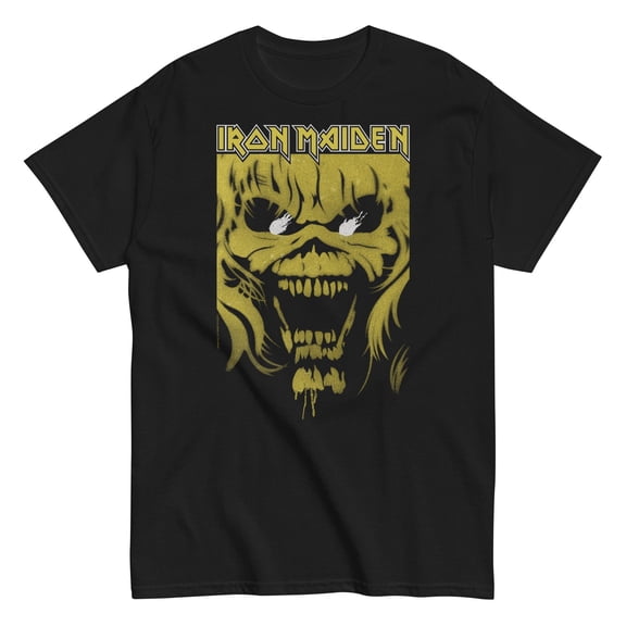 Iron Maiden - Open Mouth Unisex T-Shirt - Black - Small