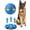 Blue, variant on UFO Dog Ball Transforming Saucer-Ball Toy, Step on Pop Up Frisbee Ball & Doggy Disk Ball, Soft Rubber Interactive Pet Toy for Dogs Cats Outdoor Games Camping Gifts