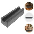 thumbnail image 1 of PAMINGONO Floor Mirror Base Dark Grey Wood 1Set For, 1 of 7